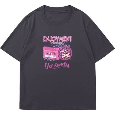 李知恩iu同款2026年夏季纯棉T恤