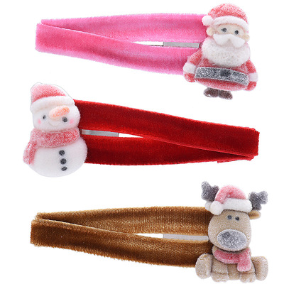皇家莎莎圣诞节系列发夹女孩侧边刘海夹可爱碎发bb夹儿童宝宝发卡