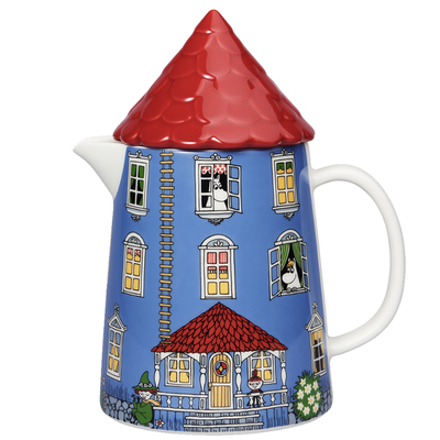 北欧风芬兰arabia姆明陶瓷凉水壶