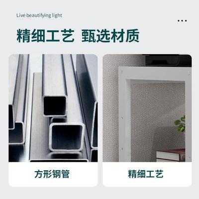 可调节打印机架办公室置物储物架复印机桌柜子多层落地移动收纳架