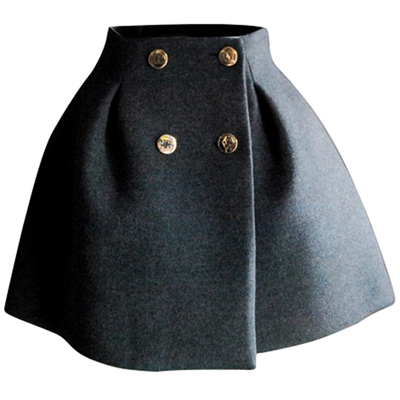 cicidream羊羔毛半身短裙