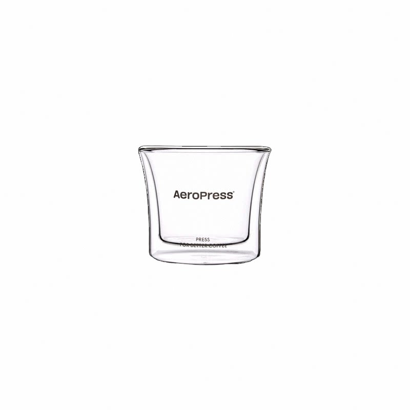AeroPress爱乐压双层玻璃杯咖啡杯萃取手冲分享壶滤纸收纳盒器具