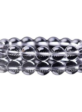 白水晶手串净化磁场平安手链