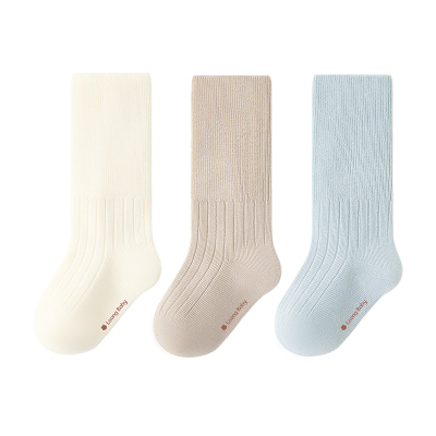 小龙人无骨秋冬宝宝中长筒纯棉袜