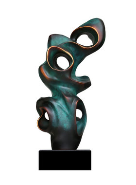 创意桌面抽象雕塑透明树脂