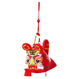 刺绣香包祝福五虎布老虎礼盒中国传统特色礼品平安香囊礼物送朋友