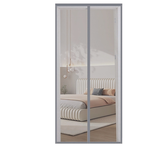 高档金刚纱网防蚊门帘订做家用魔术贴磁吸夏季纱窗纱门防蝇免打孔