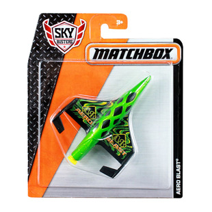 火柴盒城市英雄飞机战斗机美直升机空中客机盒装泰儿童玩具黄绿色