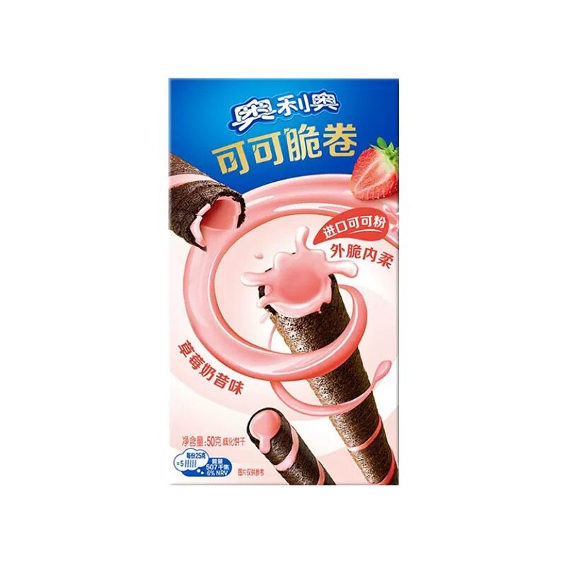 奥利奥可可脆卷草莓奶昔味50g