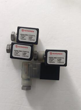 议价43650 BM2 CODE13LNORGREN诺冠 电磁阀线圈 24VDC 0.08A 全新
