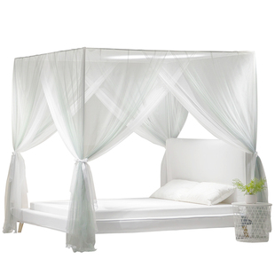 美朵嘉2026新款宫廷落地蚊帐帷幔加粗支架公主风新款高级家用卧室