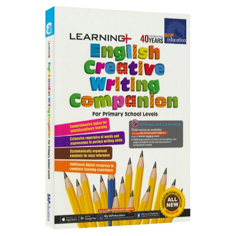 SAP Learning+ English Creative Writing Companion for Primary 新加坡原版教辅 SAP小学英文创意写作指南 小搭档 作文工具书