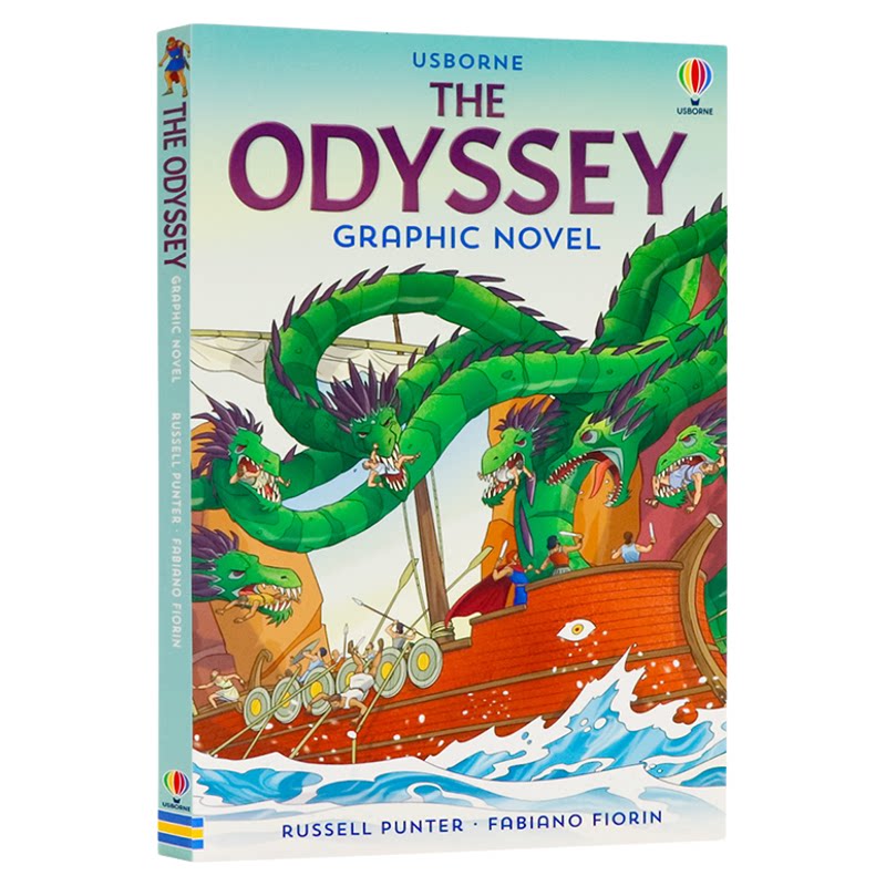 Usborne出品奥德赛平面小说