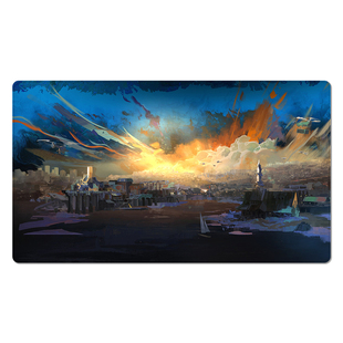 极乐迪斯科 Disco Elysium 游戏周边超大鼠标垫 键盘垫桌垫可定制