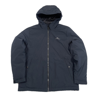 报喜鸟亨利格兰蓝色男士冬季外套连帽白鸭绒男款冬款正品羽绒服