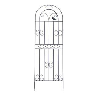 户外铁艺花园庭院栅栏爬藤架花架铁线莲蔷薇月季植物绿萝撑杆支架