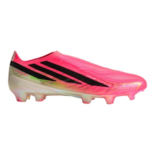 Adidas足球鞋F50世界杯配色高端无系带FG长钉天然草KJ6080