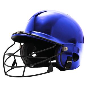 棒球头盔 青少年儿童成人用棒垒球硬式用打击头盔多色带面罩