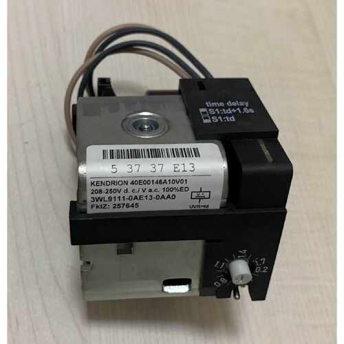 议价西门子3WL9111-0AE13-0AA0断路器配件附件 220V延时欠压线圈