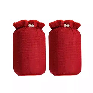 防水袖套秋冬2025新款女款羽绒服甜美防脏护袖珍珠办公室工作套袖