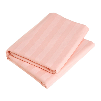 被套贡缎提花100%全棉纯色双人