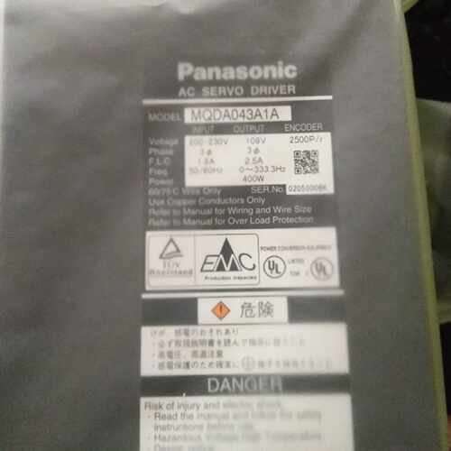 议价MQDA043D1A84松下驱动器400w全新原装欢迎询价质保一年