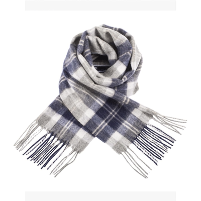 现货英国苏格兰格子羊毛围巾礼物