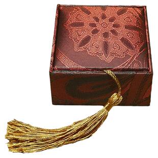 珠宝玉器首饰包装盒子红红火火吊坠玉坠挂件礼品盒玉石玉佩首饰盒