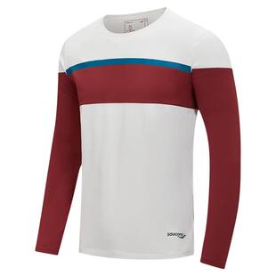 【Saucony by HARE HO联名系列】索康尼官方男吸湿速干长袖针织衫