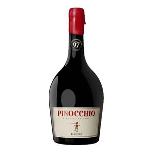 奇遇甜美匹诺曹 意大利进口托斯卡纳彼奇尼木偶奇遇半甜红葡萄酒