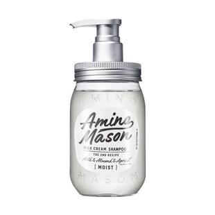 日本amino mason洗发水女改善毛躁滋养氨基酸无硅油护发素洗发露