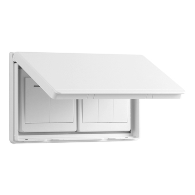 aokola双联超薄防水盒粘贴安装