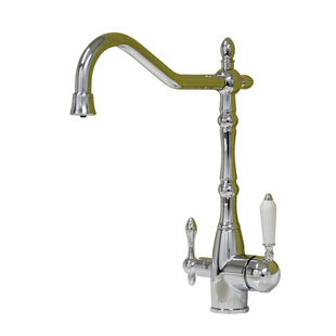 banmell带纯净水二合一NP嘴美式法式复古厨房水龙头双出水道两用