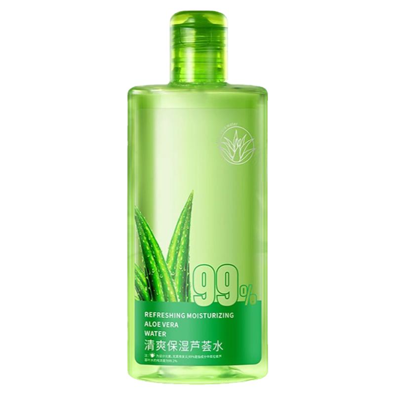芦荟胶爽肤水补水保湿滋润湿敷收缩毛孔淡化痘印晒后修复男女正品
