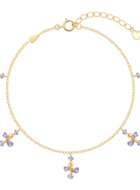 terra薰衣草系列手链女紫色七夕