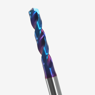 进口超硬耐磨65度内冷钻实心钻整体合金钨钢硬质合金钻头出水定柄