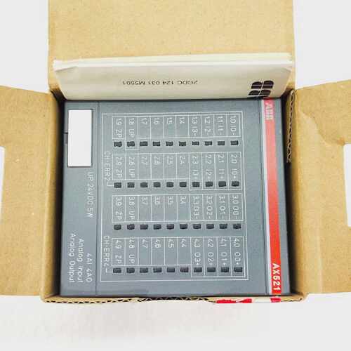 ABB AX521 B4 ANALOG INPUT / OUTPUT MODULE 1SAP250100R0001