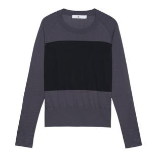 ZUCZUG 素然秋季女士苏文棉横机圆领套头软糯针织衫