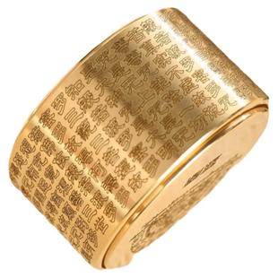 语狮子缩微胶片慈简黄铜迷你手捻心经9万遍可定制