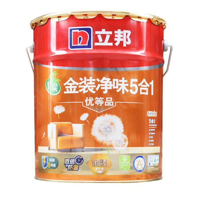 立邦五合一乳胶漆抗甲醛内墙漆