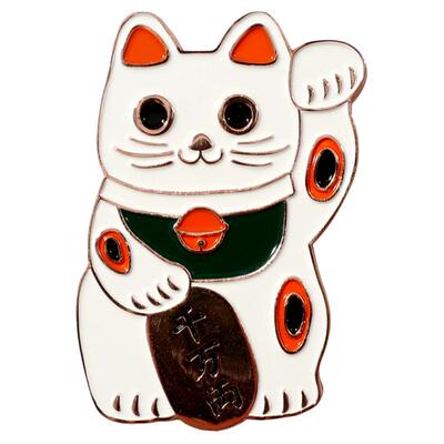 原创发财招财猫现代简约冰箱贴