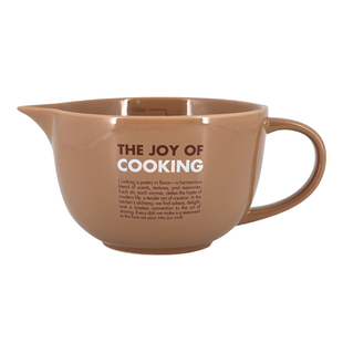 LePantry引流碗陶瓷搅拌碗带刻度打蛋碗烘焙面糊碗带手柄沙拉碗