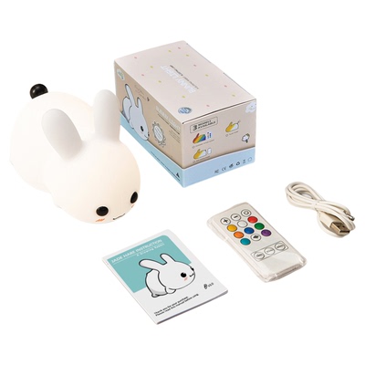 护眼睡眠硅胶婴儿充电拍拍台灯