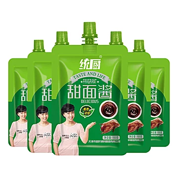 天津统厨甜面酱煎饼果子酱100g*5袋