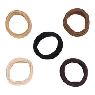 加粗发圈高级感头绳不伤发高弹力发绳扎头发无接缝橡皮筋耐用款