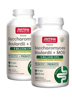 美国Jarrow杰诺布拉迪酵母益生菌