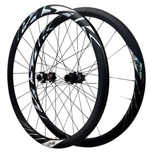 700C越野公路轮组六钉碟刹快拆桶轴HG/MS/XD铝合金7005直拉竞技轮