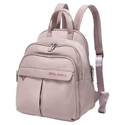 epol双肩包女大容量休闲背包