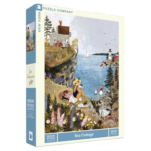 纽约客New Yorker拼图装扮圣诞树1000片田园系列成人版高难度玩具
