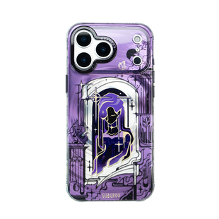 Guagroo「冥想Peace」原创手机壳适用苹果17ProMax神秘暗黑iphone16pro小众插画师艺术15保护套光面双层14新